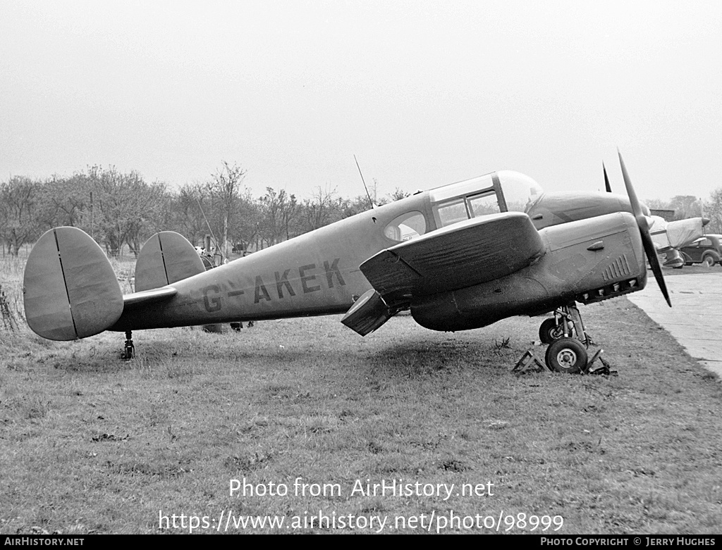 Aircraft Photo of G-AKEK | Miles M.65 Gemini 3A | AirHistory.net #98999