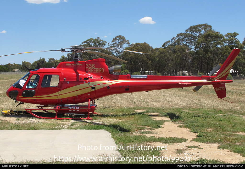 Aircraft Photo of VH-PXX | Eurocopter AS-350B-3 Ecureuil | Microflite | AirHistory.net #99021