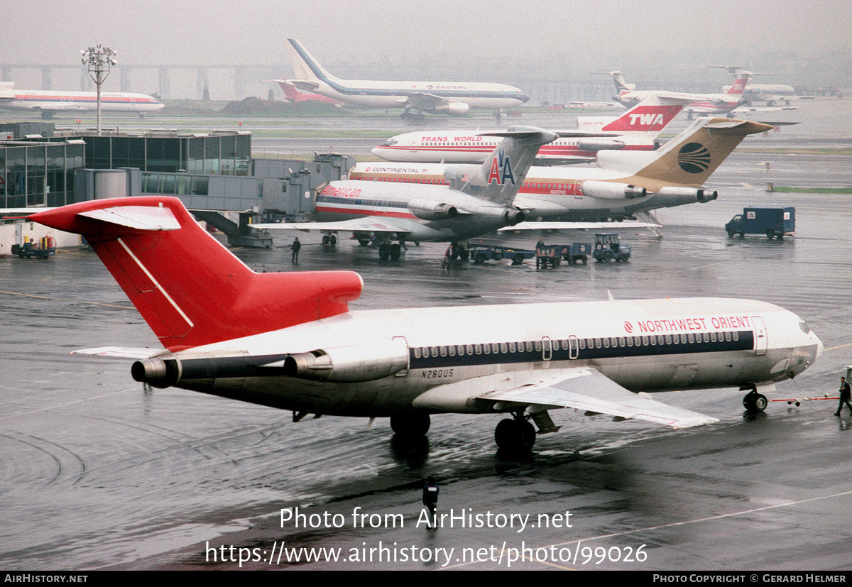 Aircraft Photo of N280US | Boeing 727-251/Adv | Northwest Orient Airlines | AirHistory.net #99026