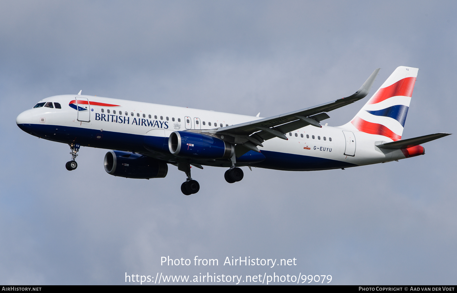 Aircraft Photo of G-EUYU | Airbus A320-232 | British Airways | AirHistory.net #99079