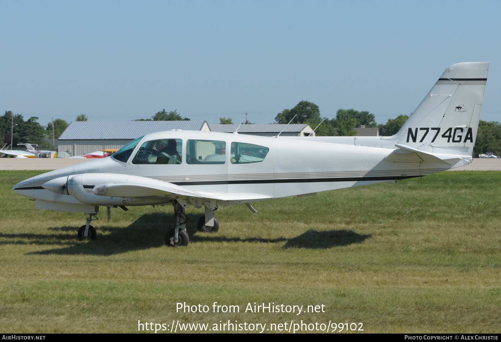 Aircraft Photo of N774GA | Gulfstream American GA-7 Cougar | AirHistory.net #99102