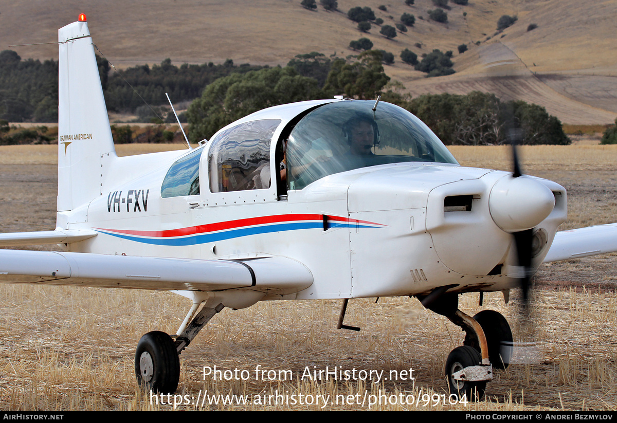 Aircraft Photo of VH-FXV | Grumman American AA-5A Cheetah | AirHistory.net #99104