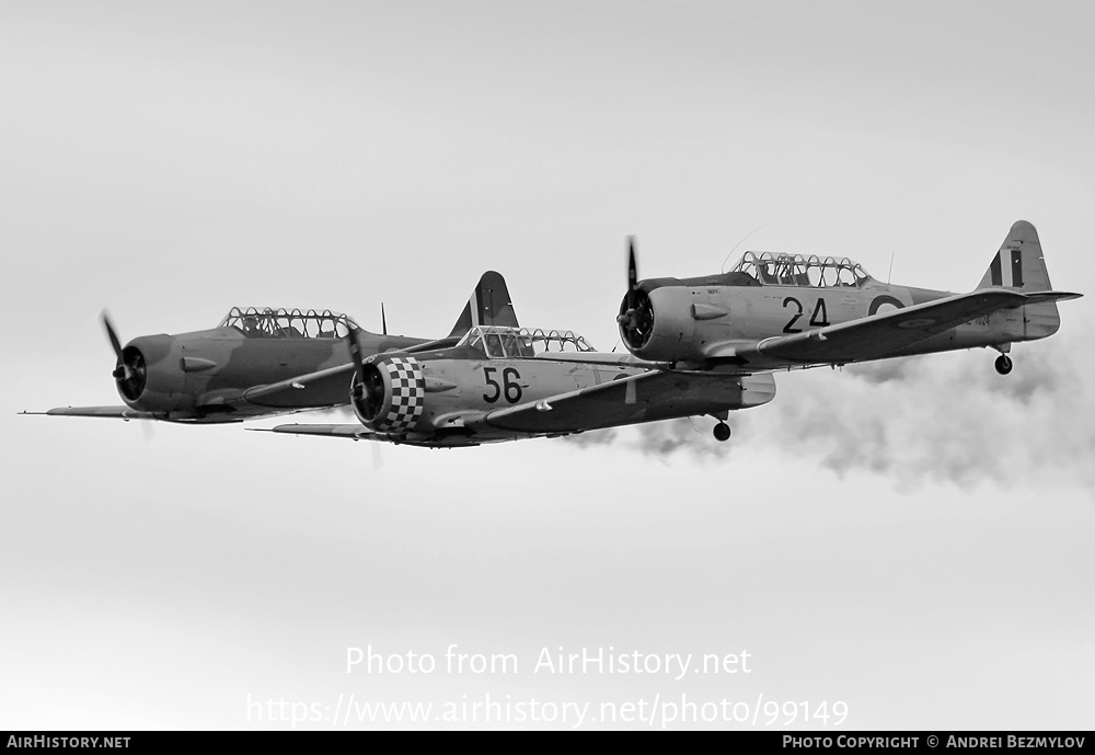 Aircraft Photo of VH-XNZ / NZ1024 | North American AT-6C Harvard IIA | New Zealand - Air Force | AirHistory.net #99149