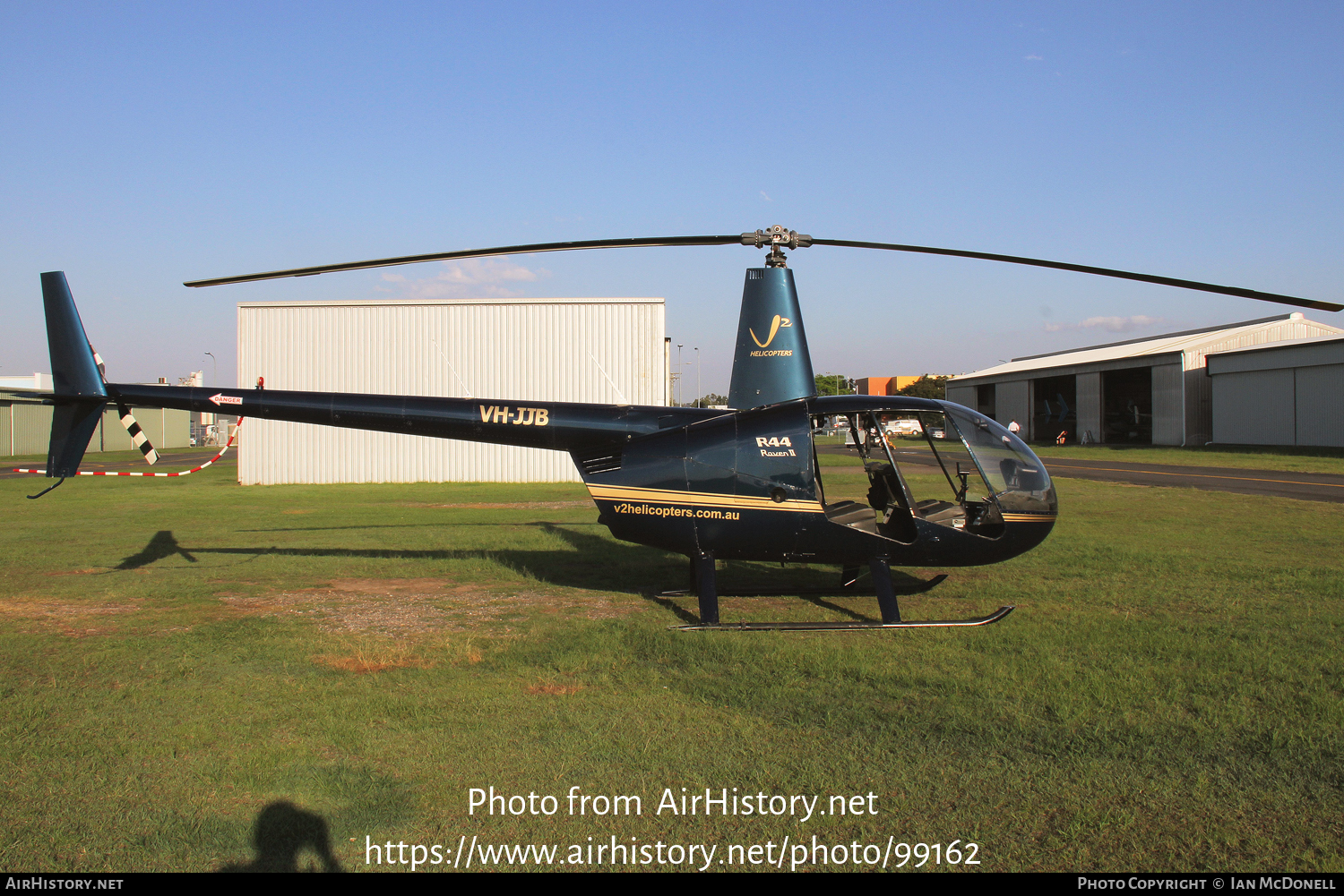 Aircraft Photo of VH-JJB | Robinson R-44 Raven II | V2 Helicopters | AirHistory.net #99162