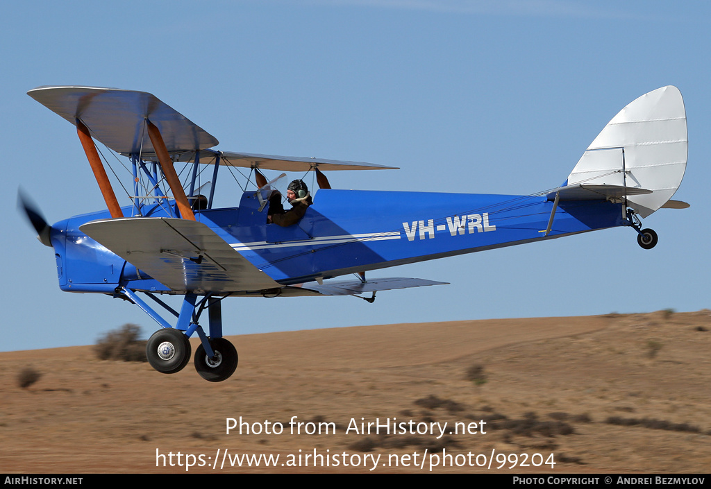 Aircraft Photo of VH-WRL | De Havilland D.H. 82A Tiger Moth | AirHistory.net #99204