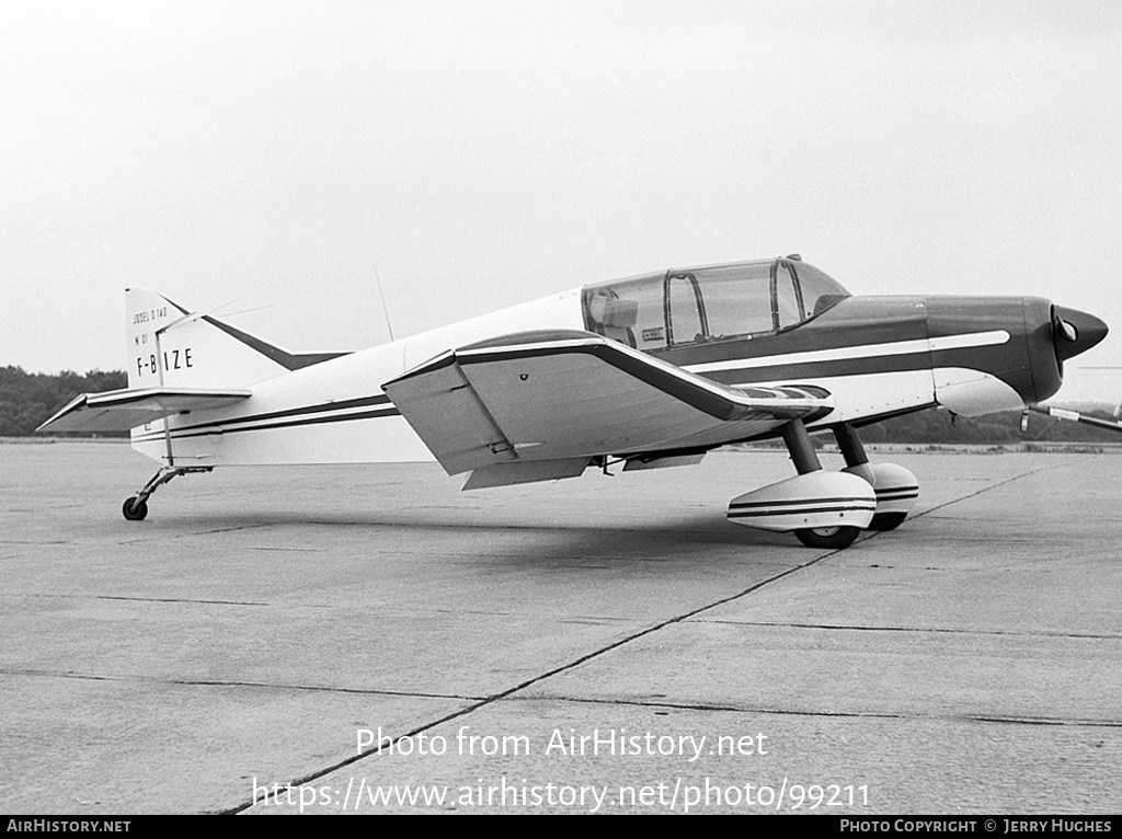 Aircraft Photo of F-BIZE | Jodel D-140 Mousquetaire | AirHistory.net #99211