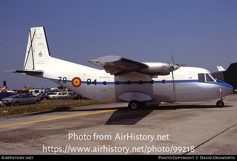 Aircraft Photo of TE.12B-41 | CASA C-212-100 Aviocar | Spain - Air Force | AirHistory.net #99218