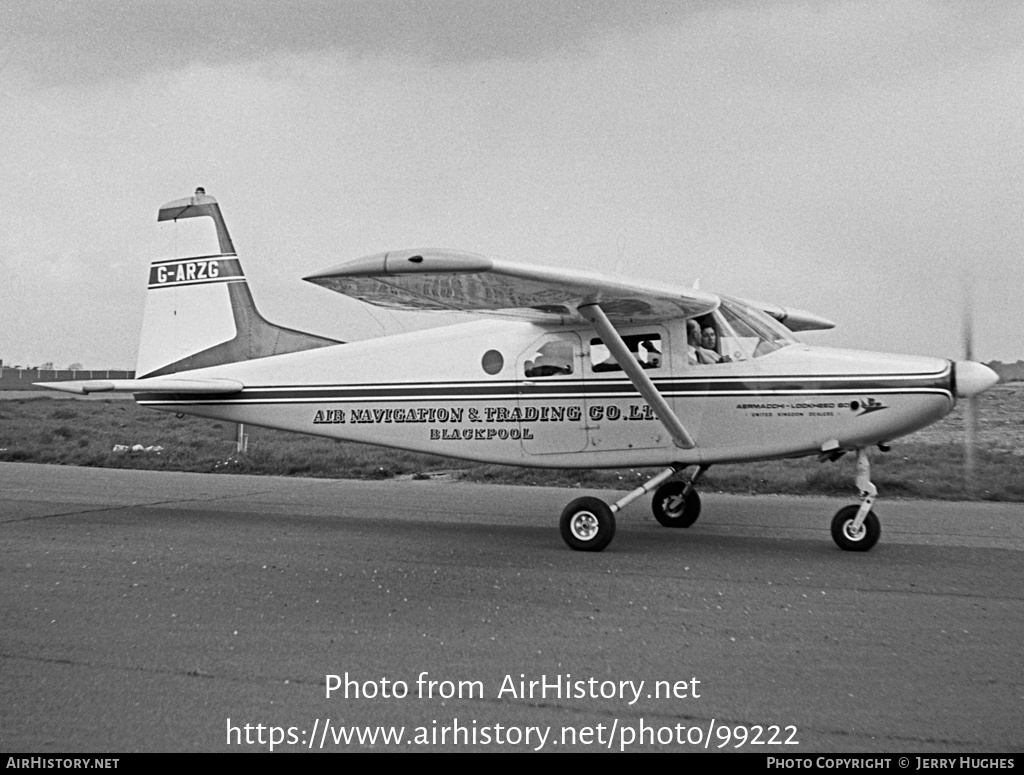 Aircraft Photo of G-ARZG | Aermacchi AL-60B-1 Santa Maria | Air Navigation & Trading Co. Ltd. Blackpool | AirHistory.net #99222