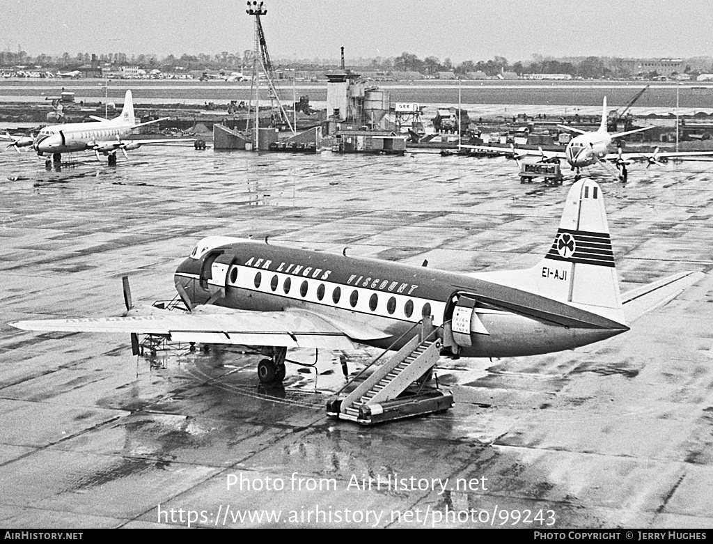 Aircraft Photo of EI-AJI | Vickers 808 Viscount | Aer Lingus - Irish Air Lines | AirHistory.net #99243