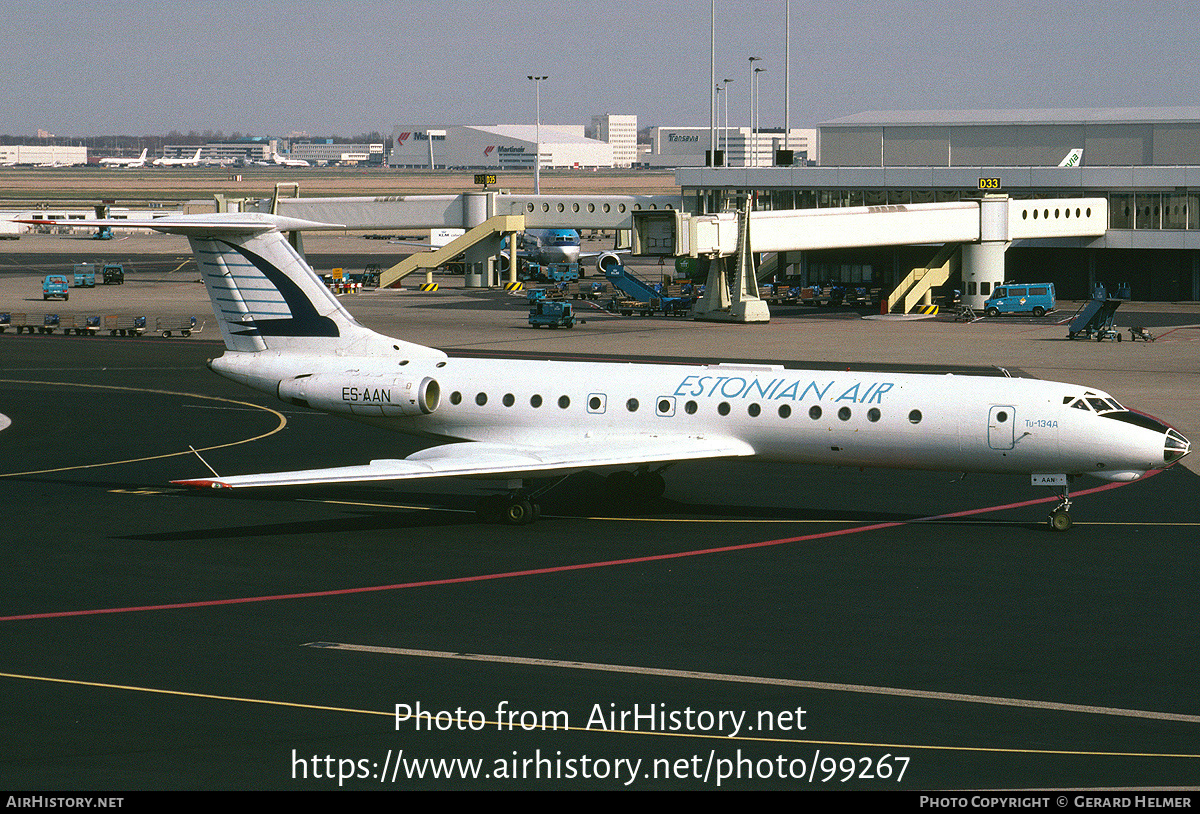 Aircraft Photo of ES-AAN | Tupolev Tu-134A | Estonian Air | AirHistory.net #99267