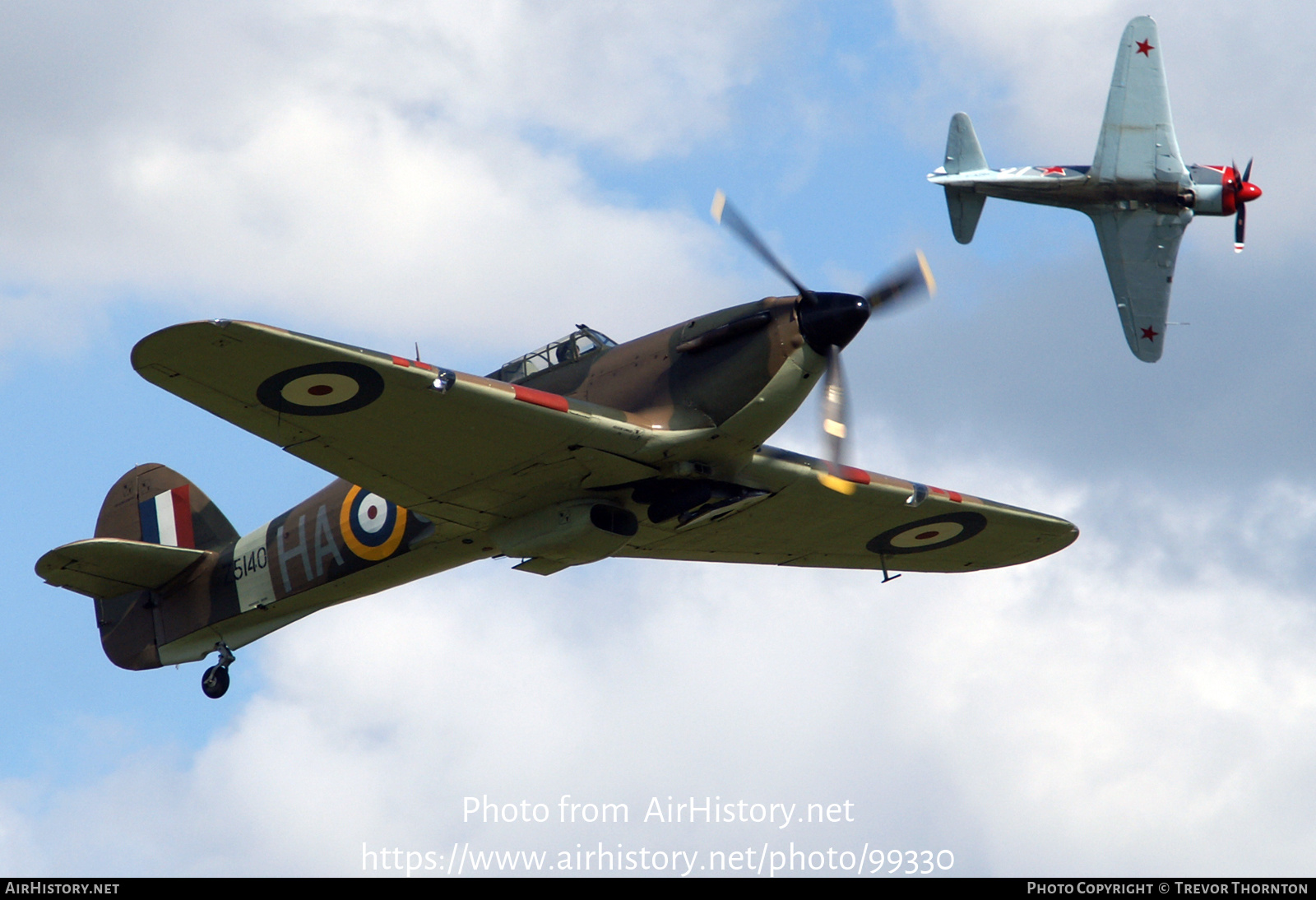 Aircraft Photo of G-HURI / Z5140 | Hawker Hurricane Mk12A | UK - Air Force | AirHistory.net #99330