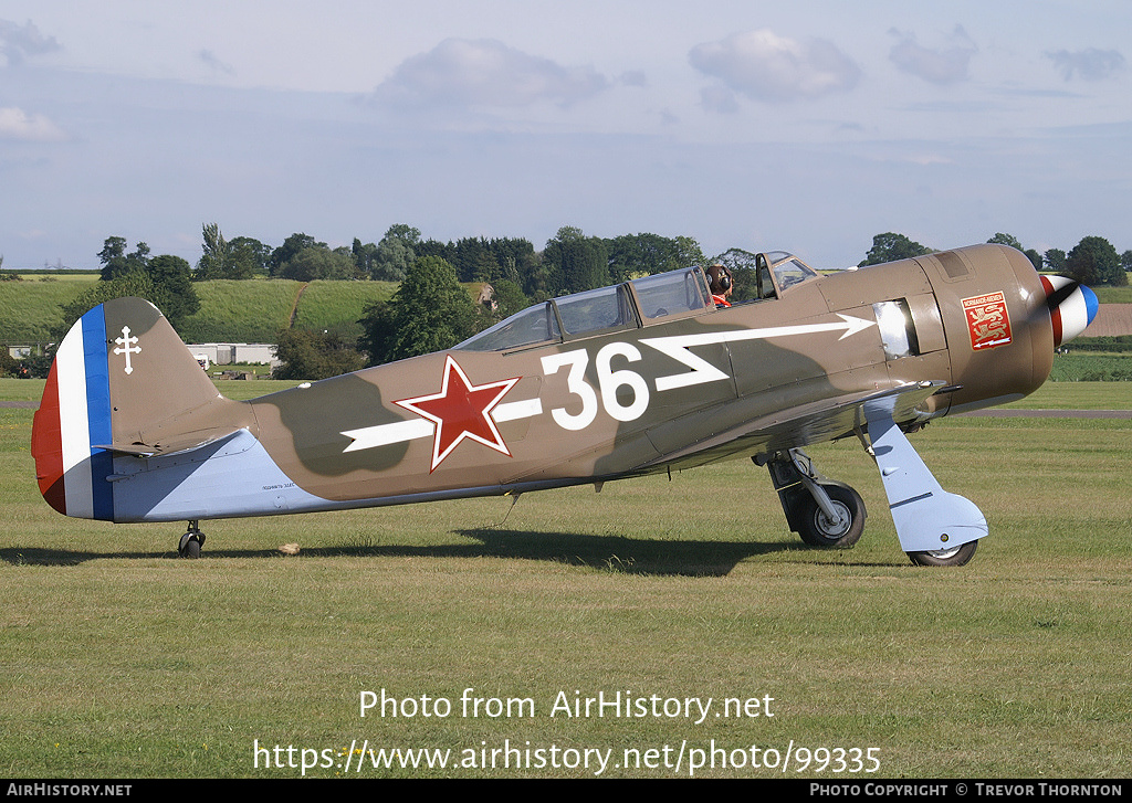 Aircraft Photo of G-IYAK | Let C.11 | Soviet Union - Air Force | AirHistory.net #99335