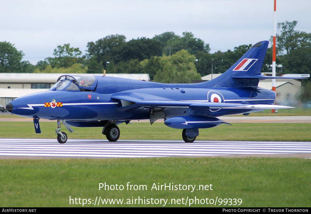 Aircraft Photo of G-BXKF / XL577 | Hawker Hunter T7 | UK - Air Force | AirHistory.net #99339