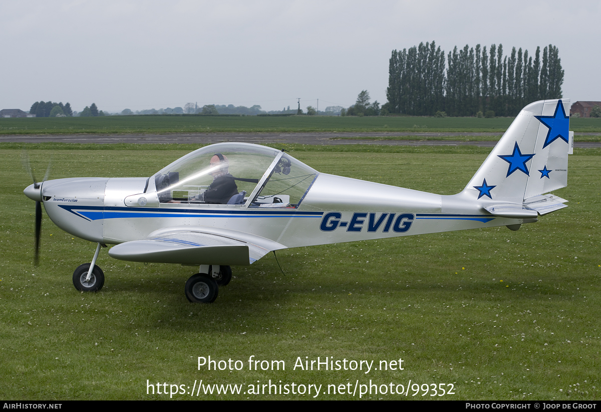 Aircraft Photo of G-EVIG | Cosmik EV-97 TeamEurostar UK | AirHistory.net #99352