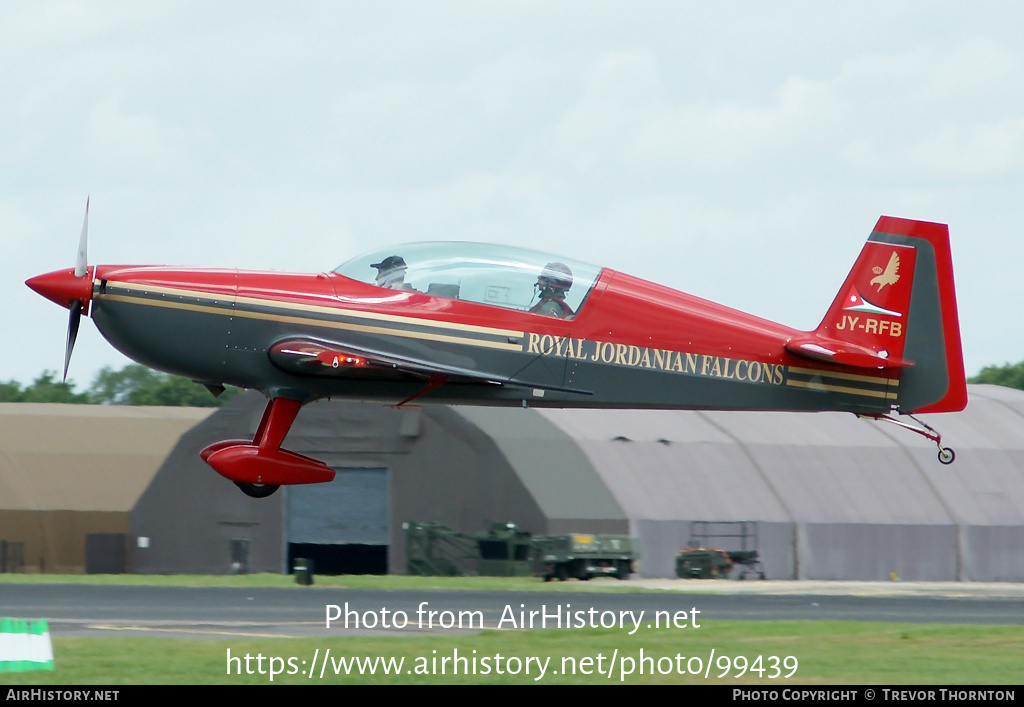 Aircraft Photo of JY-RFB | Extra EA-300L | Royal Jordanian Falcons | AirHistory.net #99439