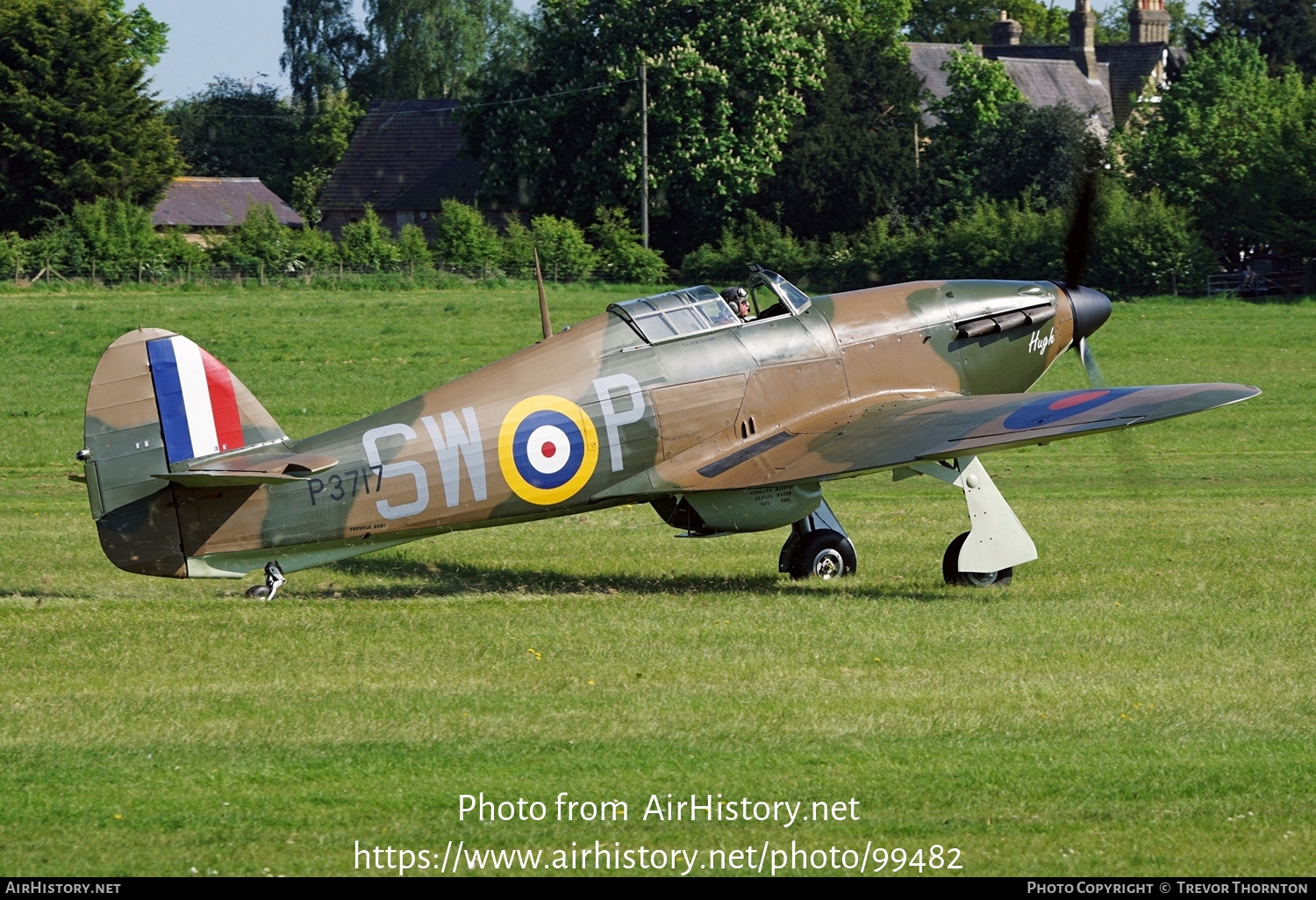 Aircraft Photo of G-HITT / P3717 | Hawker Hurricane Mk1 | UK - Air Force | AirHistory.net #99482