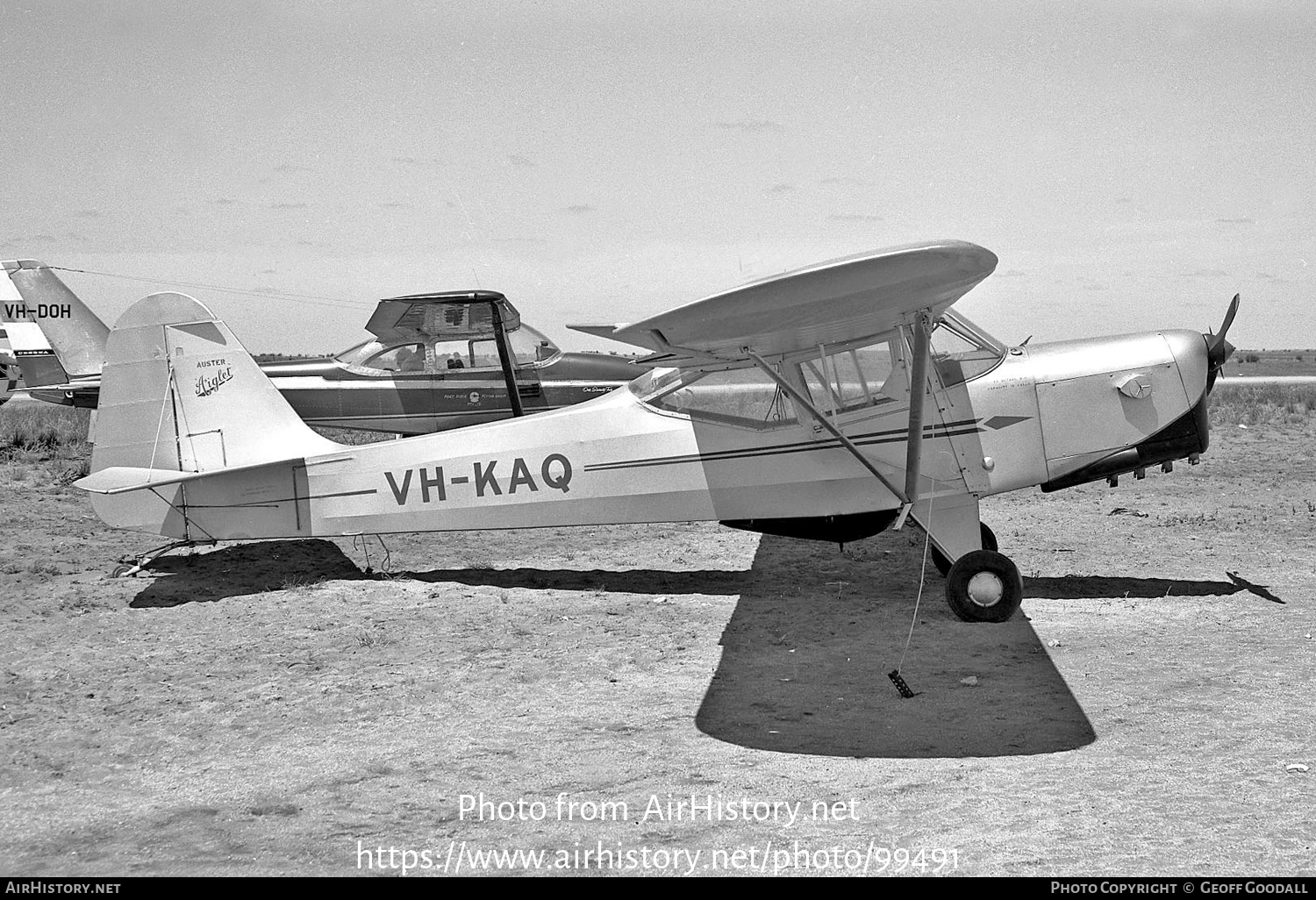 Aircraft Photo of VH-KAQ | Auster J-1B Aiglet | AirHistory.net #99491