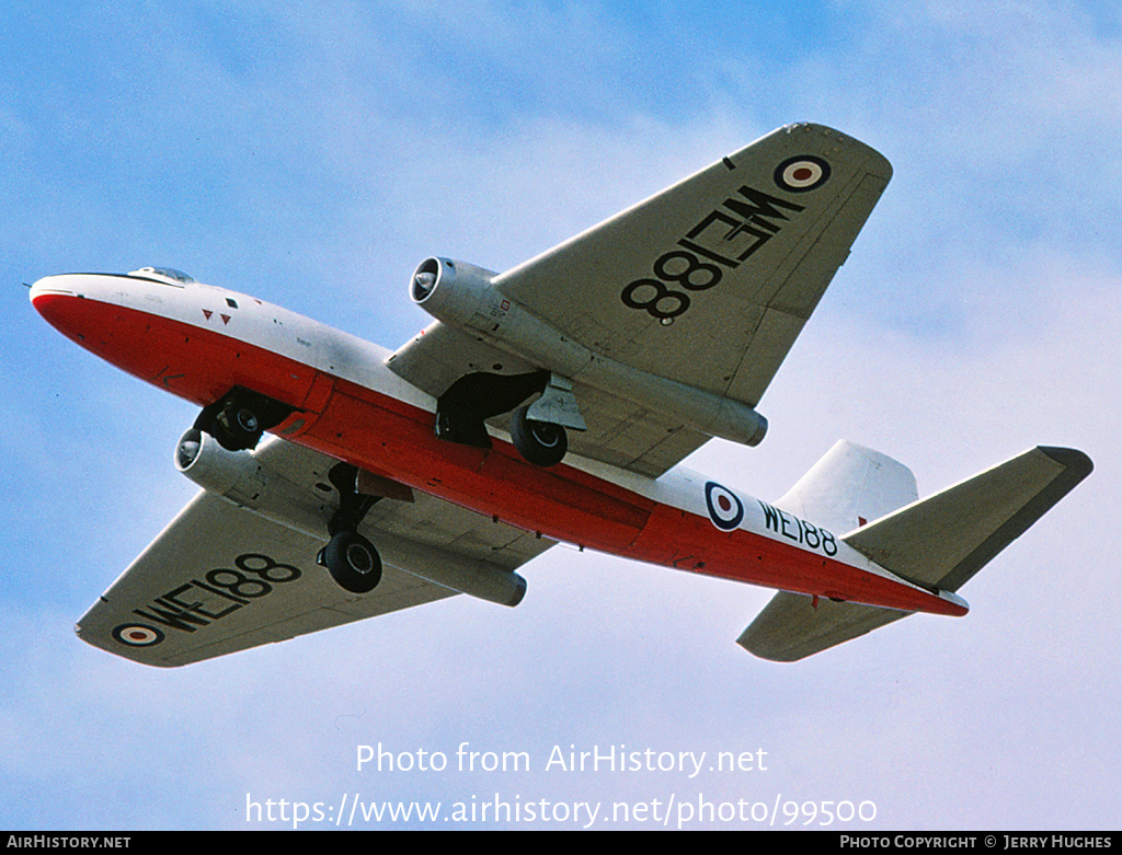 Aircraft Photo of WE188 | English Electric Canberra T4 | UK - Air Force | AirHistory.net #99500