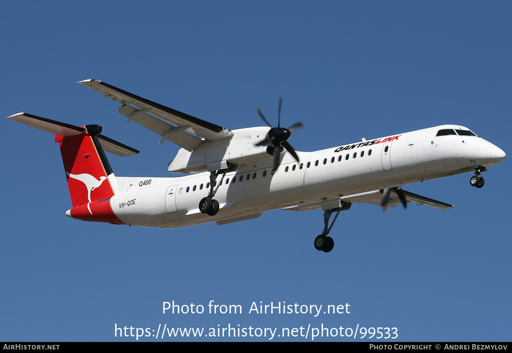 Aircraft Photo of VH-QOE | Bombardier DHC-8-402 Dash 8 | QantasLink | AirHistory.net #99533