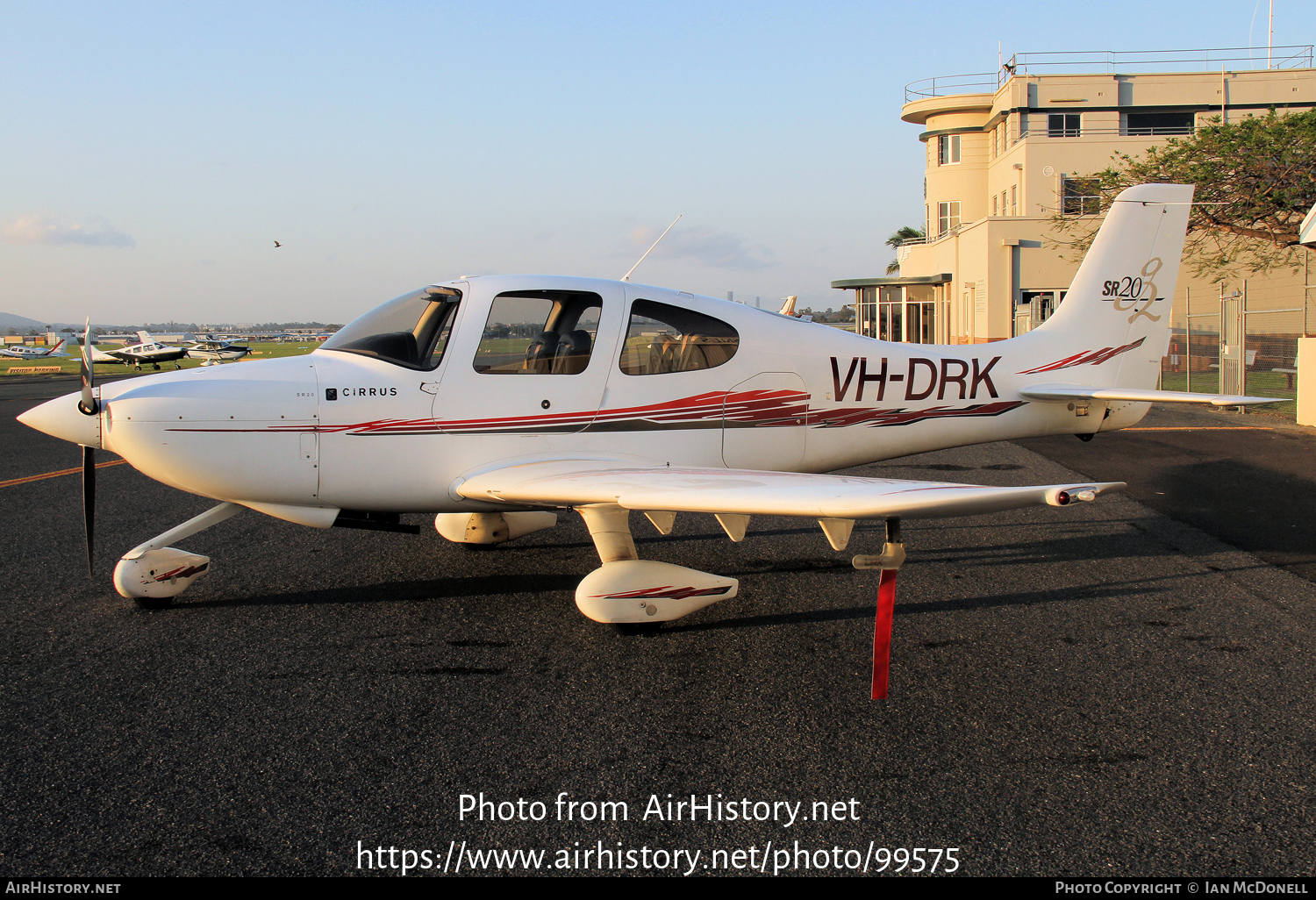 Aircraft Photo of VH-DRK | Cirrus SR-20 G2 | AirHistory.net #99575