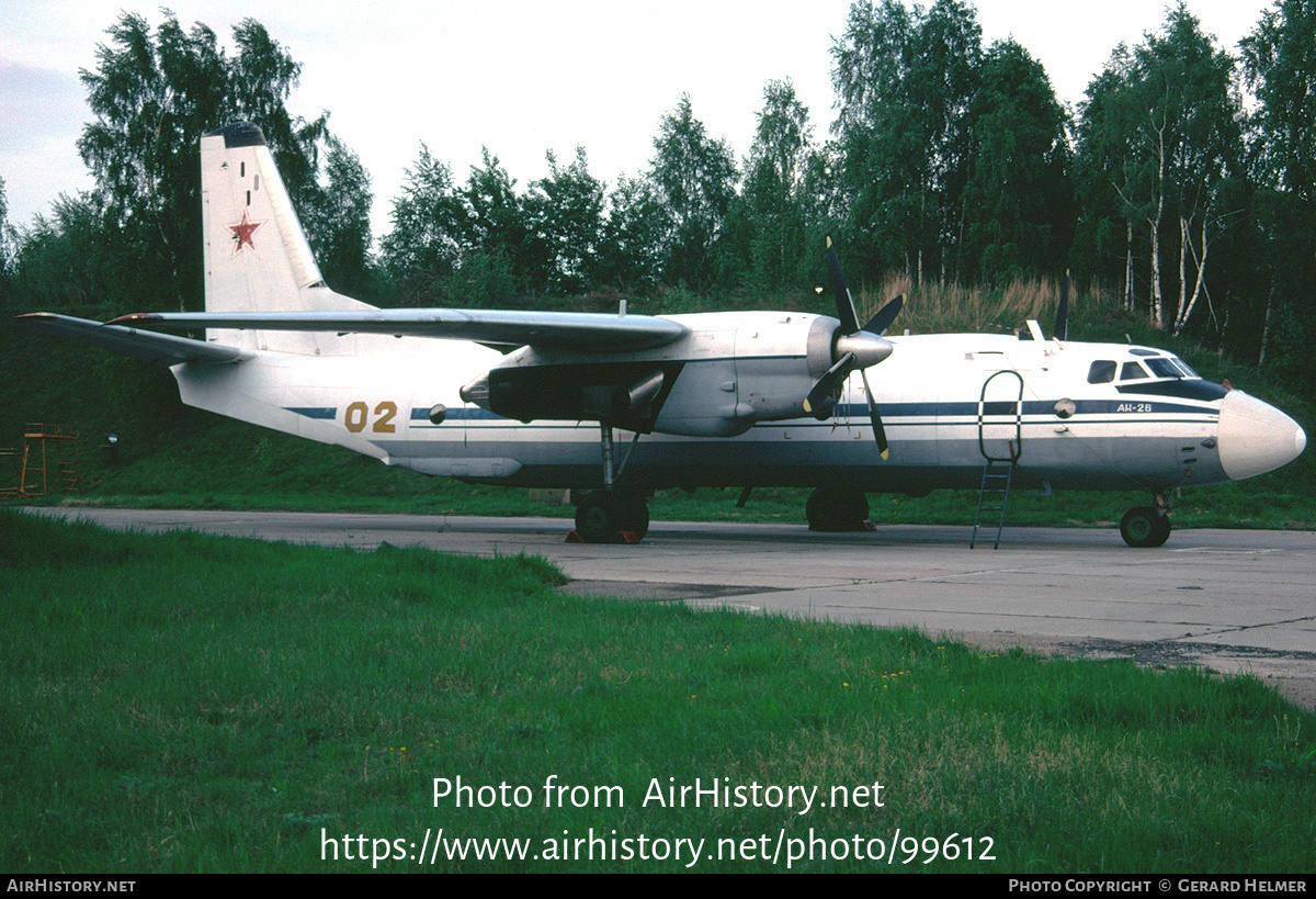 Aircraft Photo of 02 yellow | Antonov An-26 | Belarus - Air Force | AirHistory.net #99612