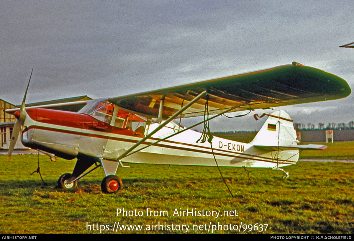 Aircraft Photo of D-EKOM | Auster J-1 Autocrat | AirHistory.net #99637