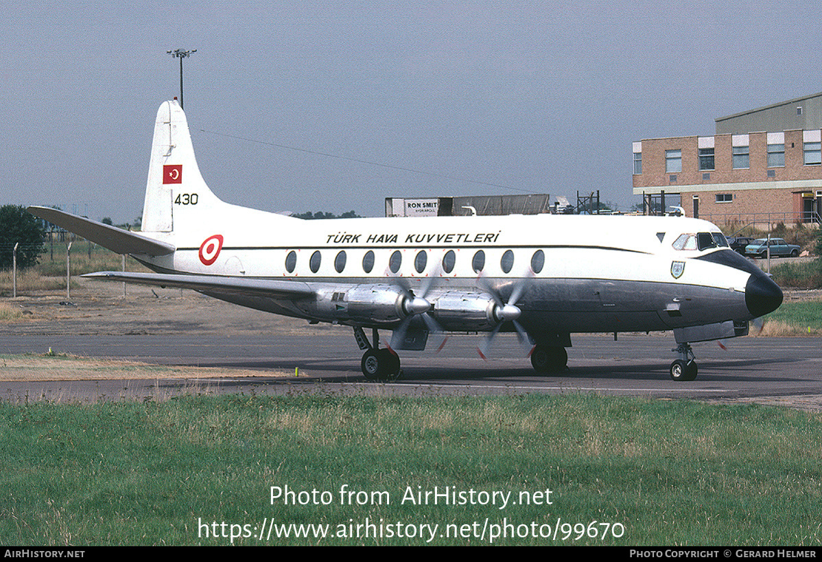 Aircraft Photo of 430 | Vickers 794D Viscount | Turkey - Air Force | AirHistory.net #99670