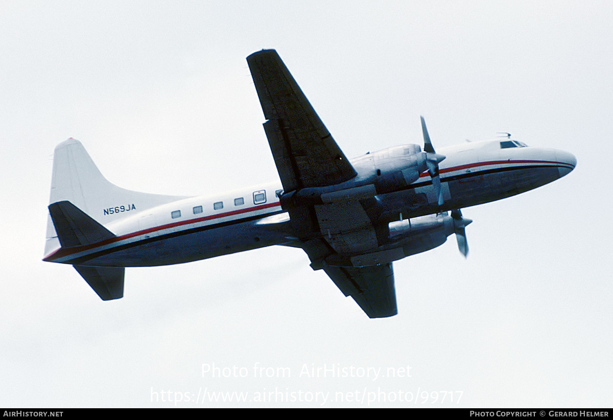 Aircraft Photo of N569JA | Convair 580 | AirHistory.net #99717