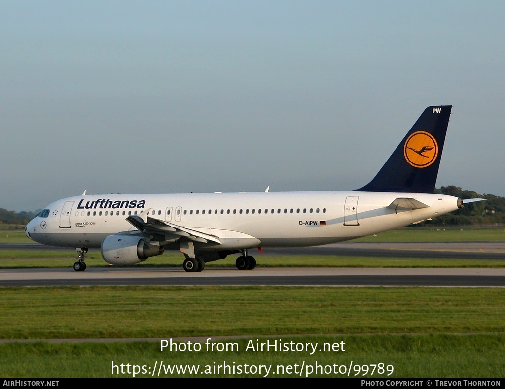 Aircraft Photo of D-AIPW | Airbus A320-211 | Lufthansa | AirHistory.net ...