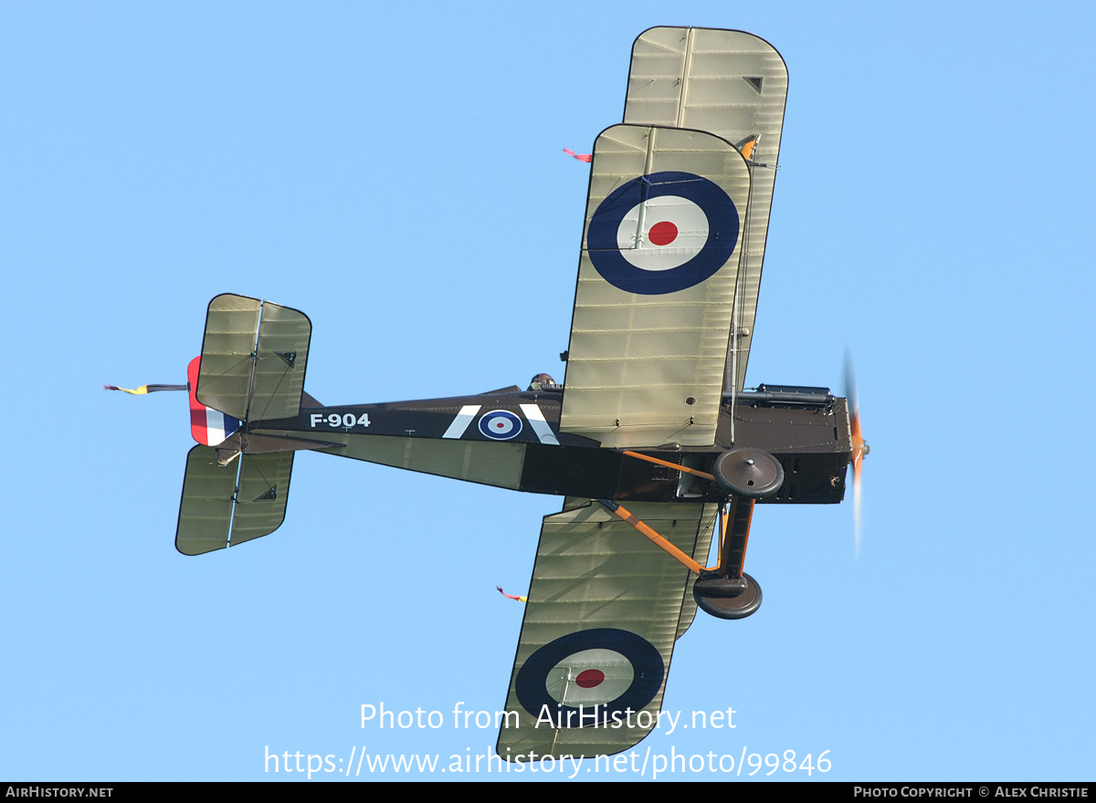 Aircraft Photo of G-EBIA / F904 | Royal Aircraft Factory SE-5A | UK - Air Force | AirHistory.net #99846