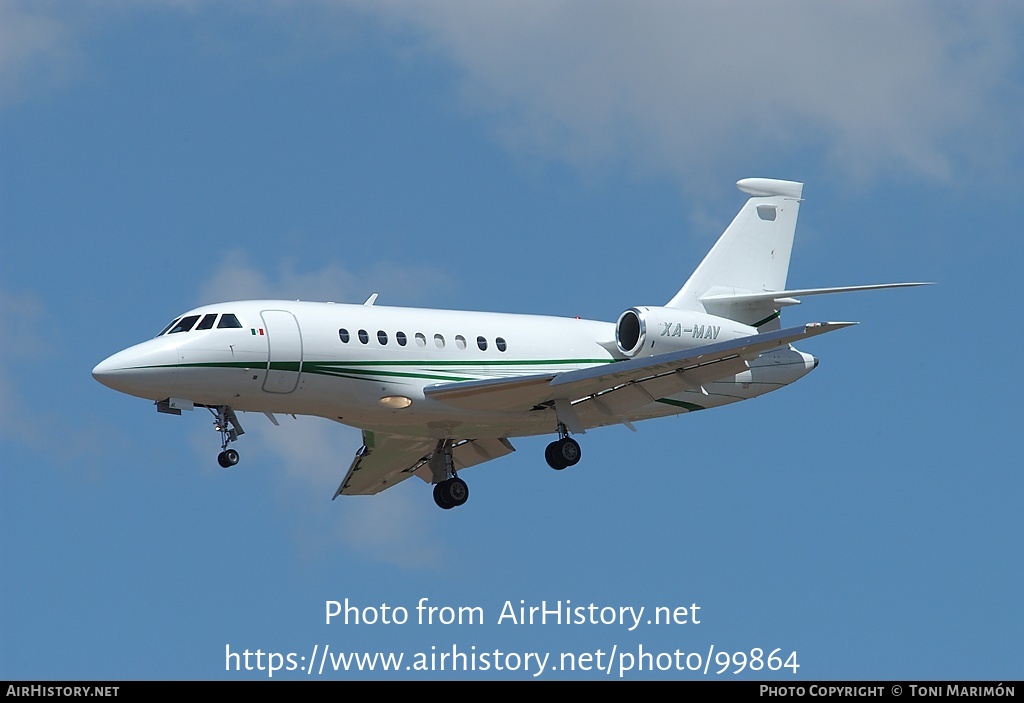 Aircraft Photo of XA-MAV | Dassault Falcon 2000 | AirHistory.net #99864