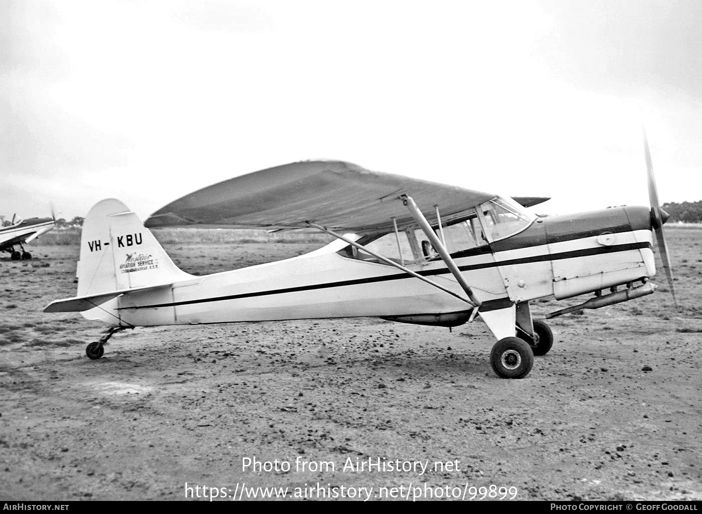 Aircraft Photo of VH-KBU | Auster J-1B Aiglet | Westair Aviation Service | AirHistory.net #99899