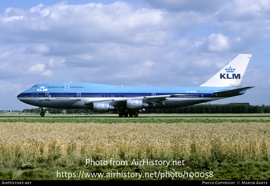 Aircraft Photo of PH-BUH | Boeing 747-206BM(SF/SUD) | KLM - Royal Dutch Airlines | AirHistory.net #100058