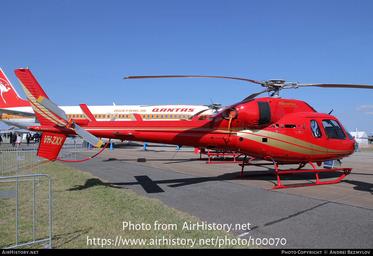 Aircraft Photo of VH-ZXX | Eurocopter AS-355N TwinStar | Microflite | AirHistory.net #100070