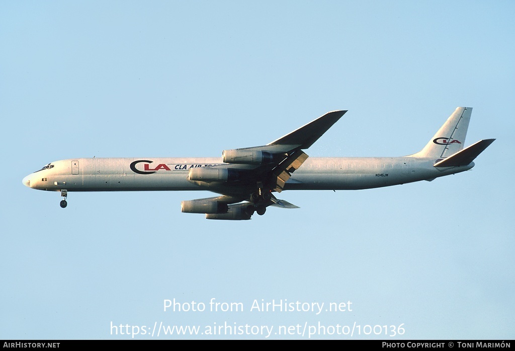 Aircraft Photo of N345JW | McDonnell Douglas DC-8-63(F) | CLA Air Transport | AirHistory.net #100136