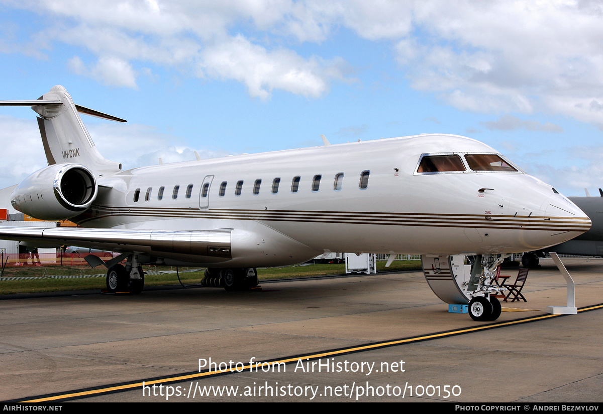 Aircraft Photo of VH-DNK | Bombardier Global 5000 (BD-700-1A11) | AirHistory.net #100150