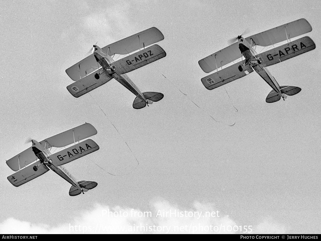 Aircraft Photo of G-APDZ | De Havilland D.H. 82A Tiger Moth II | The Tiger Club | AirHistory.net #100155