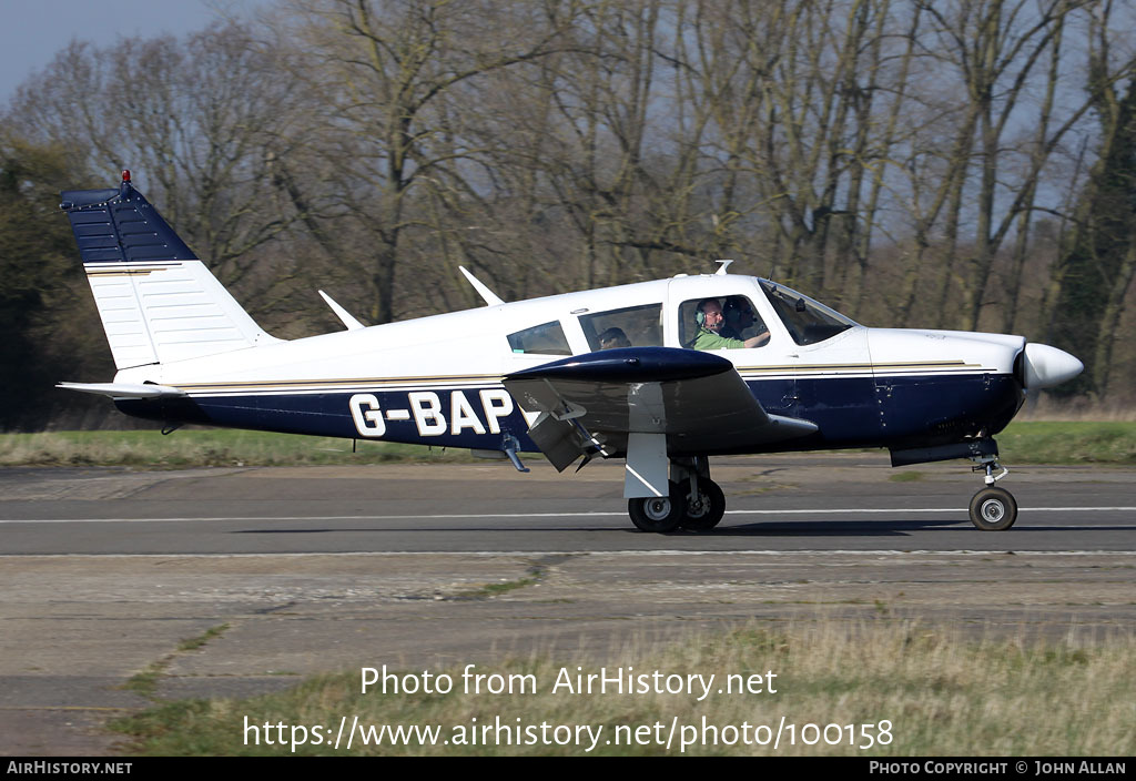 Aircraft Photo of G-BAPW | Piper PA-28R-180 Cherokee Arrow | AirHistory.net #100158