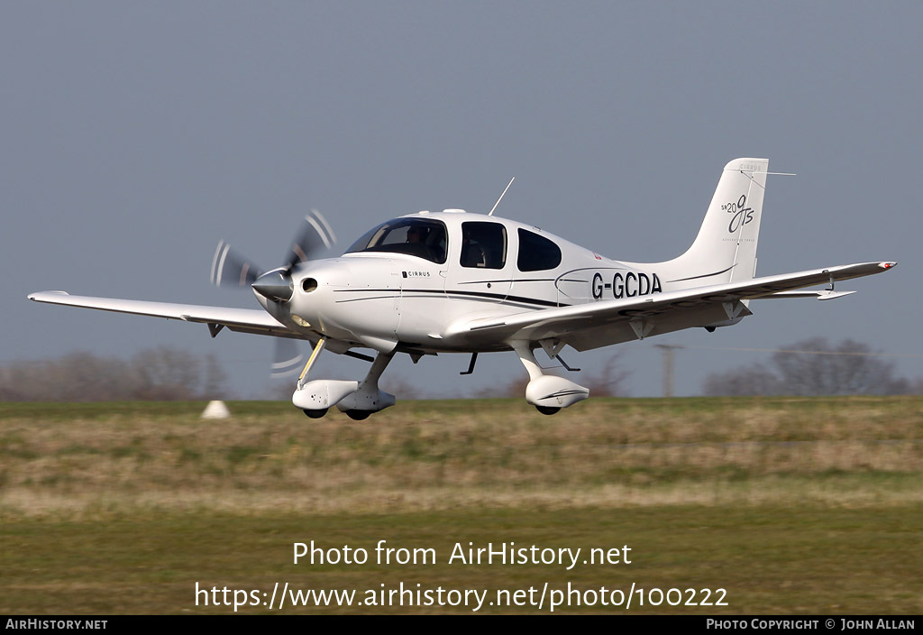 Aircraft Photo of G-GCDA | Cirrus SR-20 G3-GTS | AirHistory.net #100222