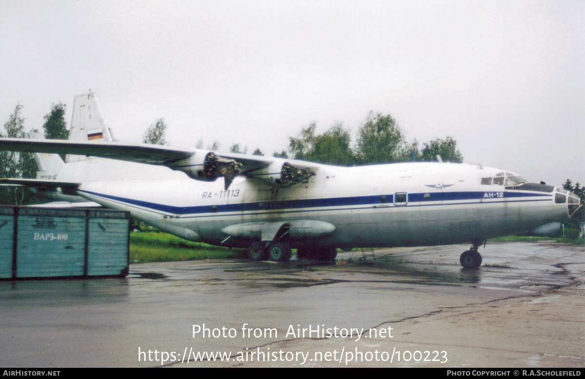 Aircraft Photo of RA-11113 | Antonov An-12B | Aeroflot ...