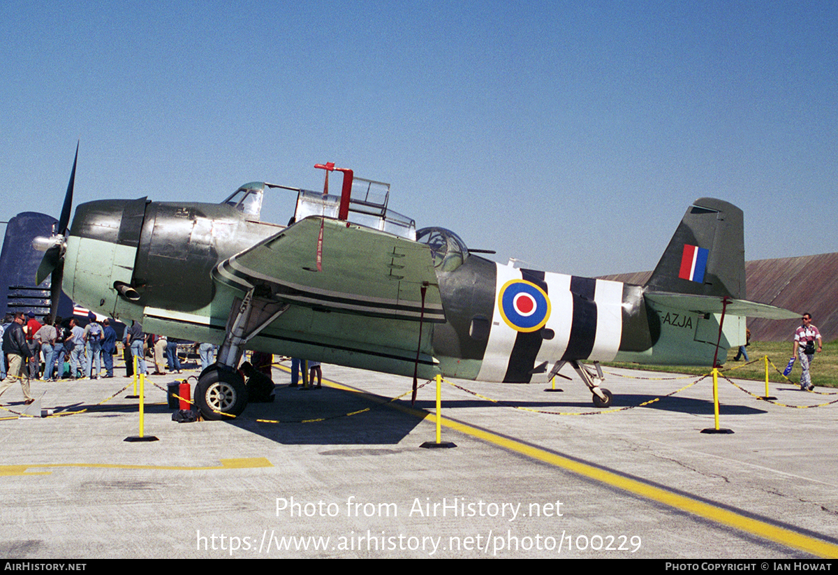 Aircraft Photo of F-AZJA | Grumman TBM-3E Avenger | UK - Navy | AirHistory.net #100229