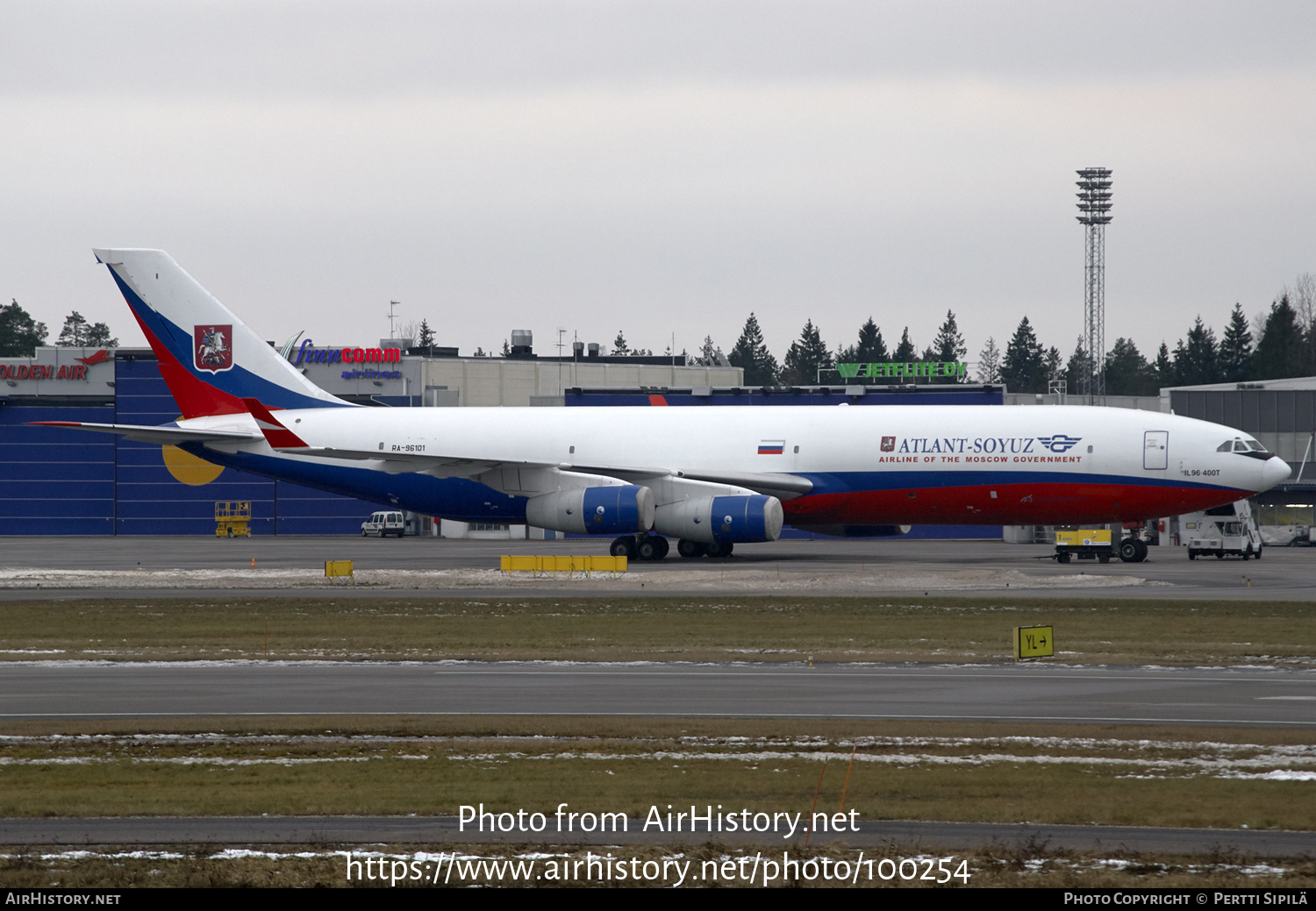 Aircraft Photo of RA-96101 | Ilyushin Il-96-400T | Atlant-Soyuz Airlines | AirHistory.net #100254