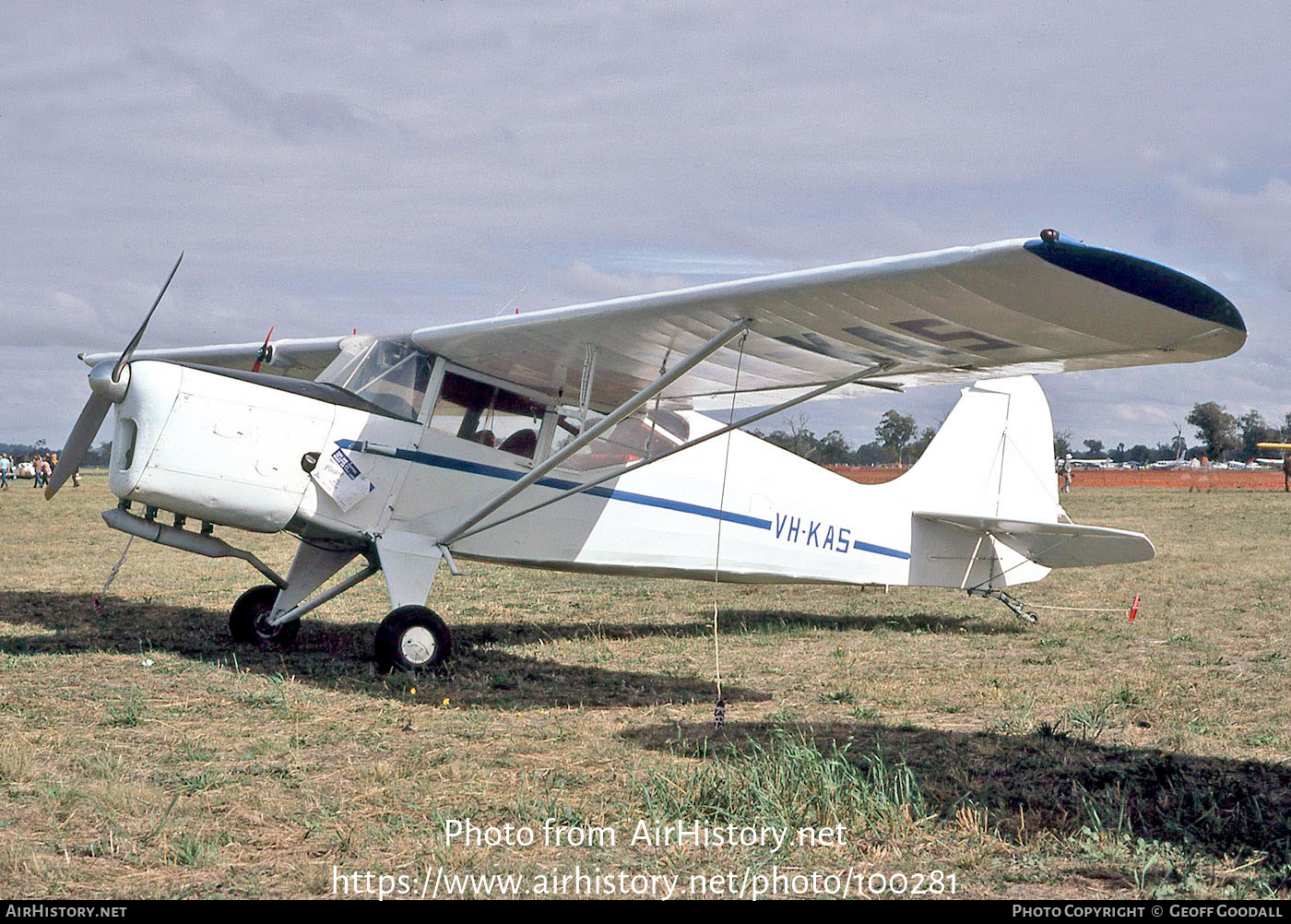 Aircraft Photo of VH-KAS | Auster J-5B Autocar | AirHistory.net #100281