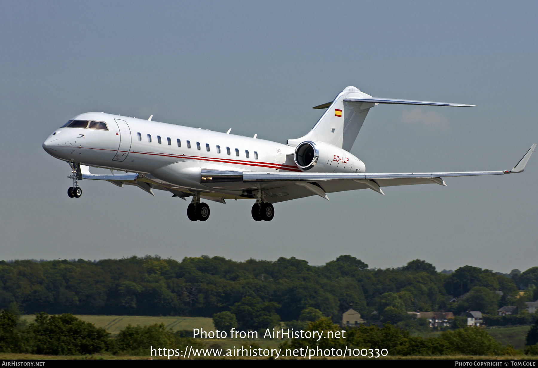 Aircraft Photo of EC-LJP | Bombardier Global Express XRS (BD-700-1A10) | AirHistory.net #100330