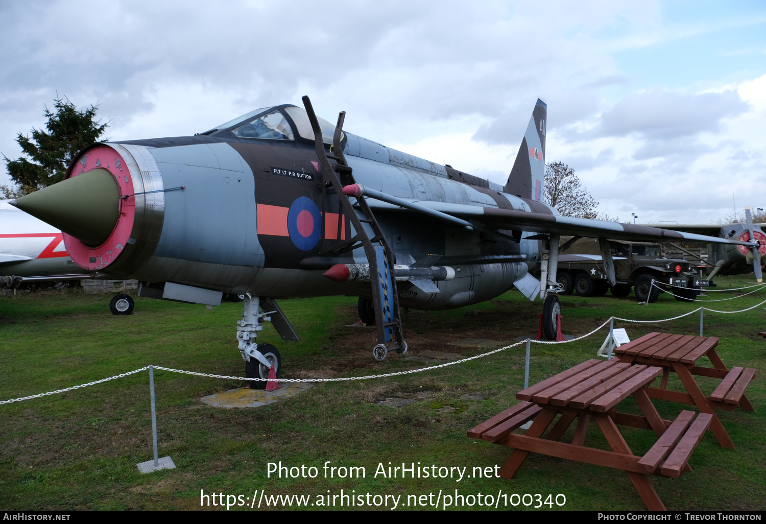 Aircraft Photo of XR771 | English Electric Lightning F6 | UK - Air Force | AirHistory.net #100340