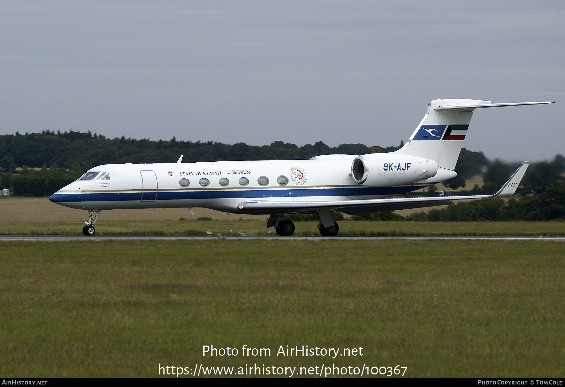 Aircraft Photo of 9K-AJF | Gulfstream Aerospace G-V Gulfstream V | State of Kuwait | AirHistory.net #100367