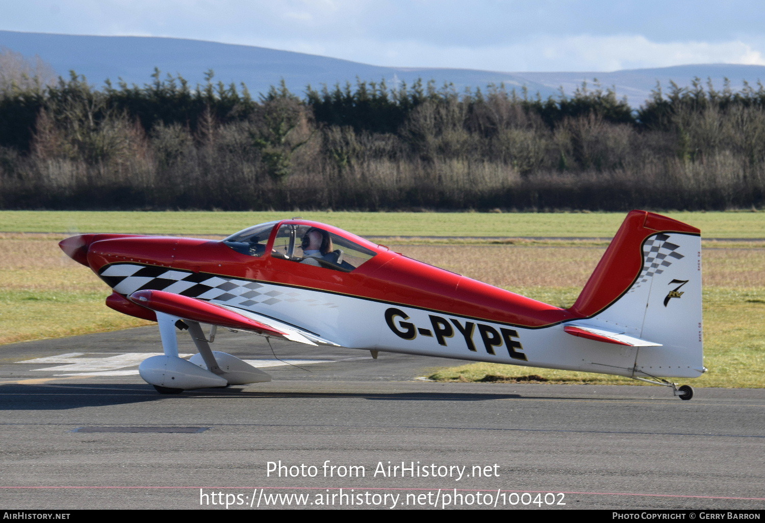 Aircraft Photo of G-PYPE | Van's RV-7 | AirHistory.net #100402