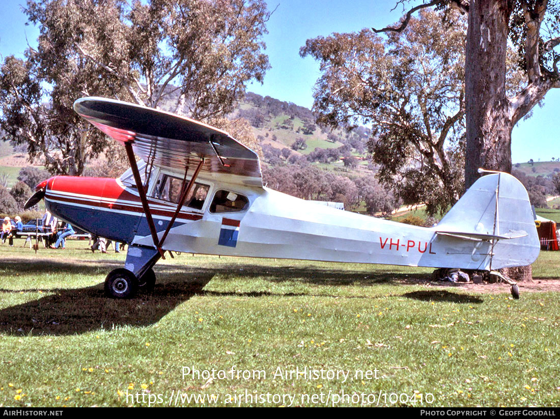 Aircraft Photo of VH-PUL | Auster J-2 Special | AirHistory.net #100410