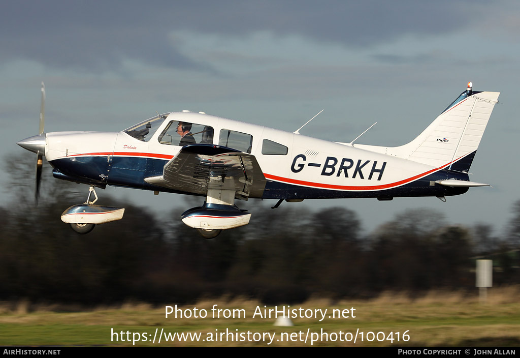 Aircraft Photo of G-BRKH | Piper PA-28-236 Dakota | AirHistory.net #100416