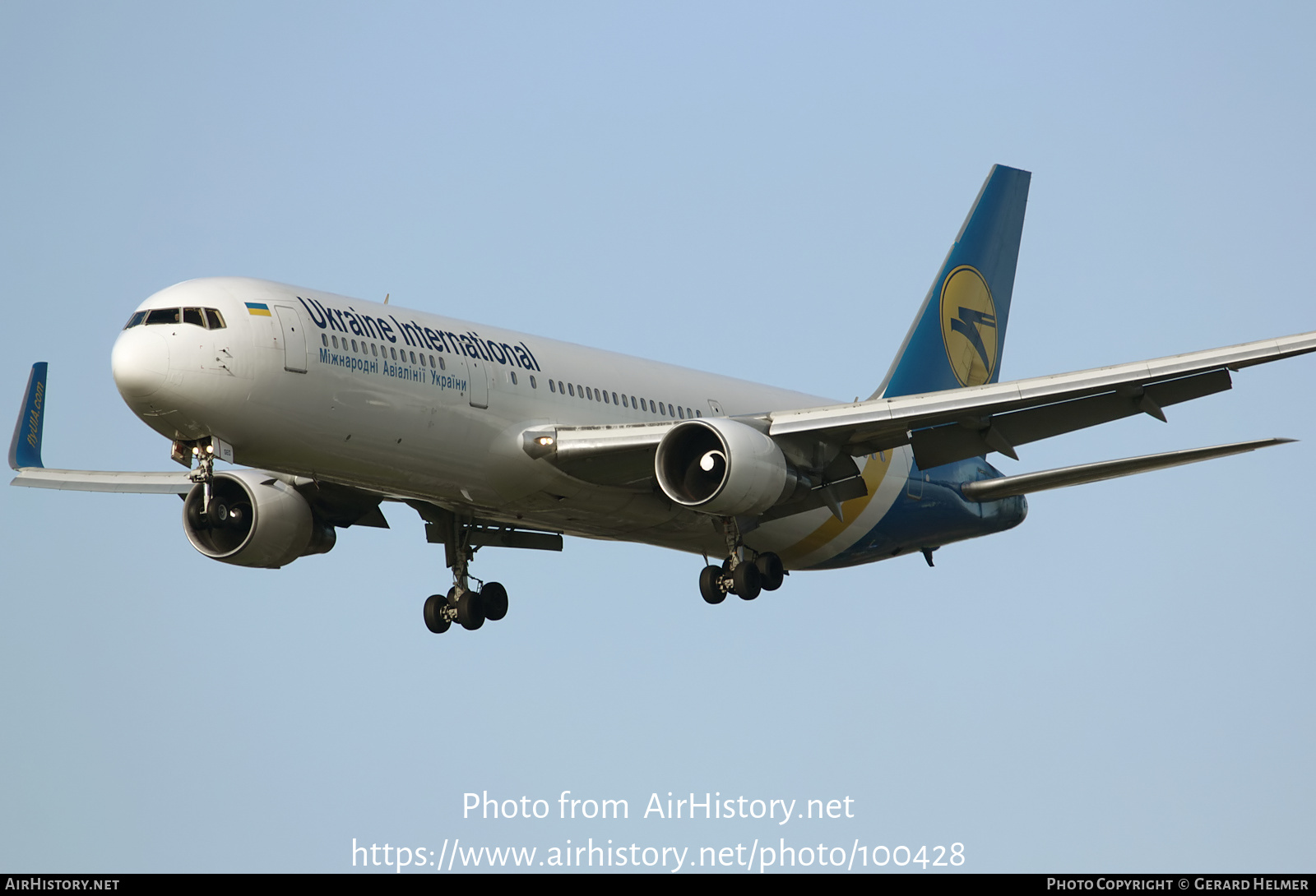 Aircraft Photo of UR-GED | Boeing 767-33A/ER | Ukraine International Airlines | AirHistory.net #100428